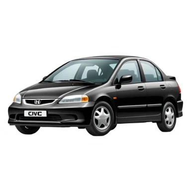 2000 Honda Civic 1.6 İes sticker