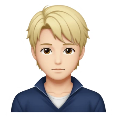 Cute Sexy Handsome Attractive Romantic Shoujo-Anime-style semi-realistic gentleMan   sticker