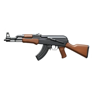Gun ak47 sticker