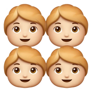 Friendly brötchen emoji avatar, cute and minimalistic style, warm eyes and gentle smile, flat design, soft shapes, clean modern look, highly recognizable at small sizes, centered composition, transparent or solid background, app icon quality. sticker