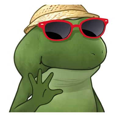 beach portrait of a man sticker