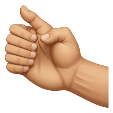 Palm in the stomach sticker