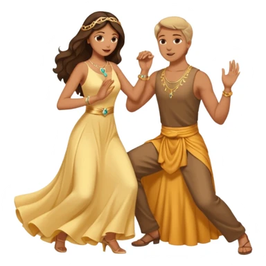 🧎‍♂️‍➡️💍💃 sticker