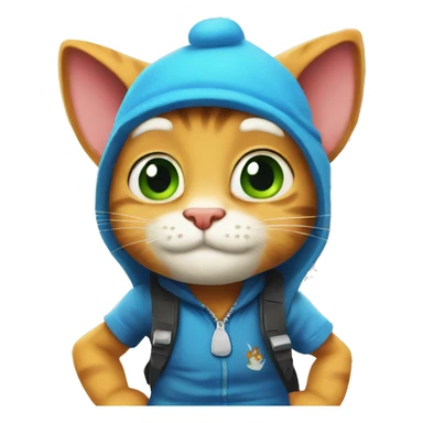 Smurf cat subway surfers sticker