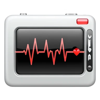 EKG on camera view window sticker