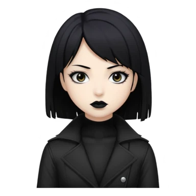 Goth Mikasa sticker