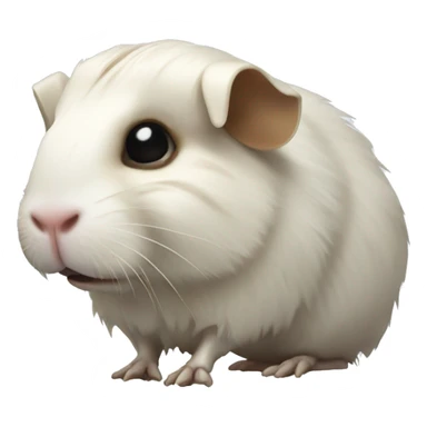 The skeleton of a guinea pig sticker