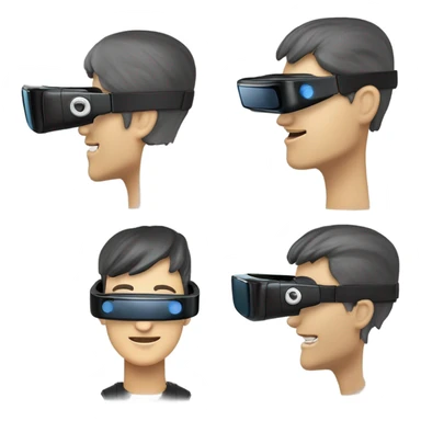 Gafas de realidad virtual meta quest 3 sticker