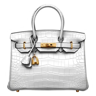 white crocodile birkin hermes bag sticker