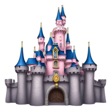 Disneyland paris castle sticker