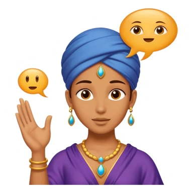 Genie with speech Bubble saying "It is Done" sticker