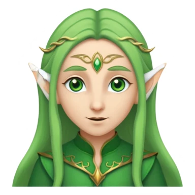 crea un avatar come personaggio elfo sticker