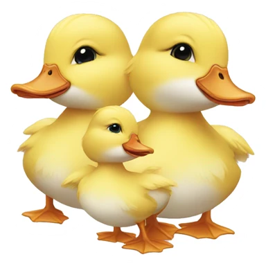 Ducklings sticker