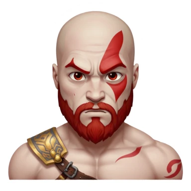 God of War Kratos (skin white) sticker