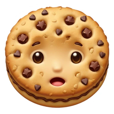 cute biscuit no cream cry sticker