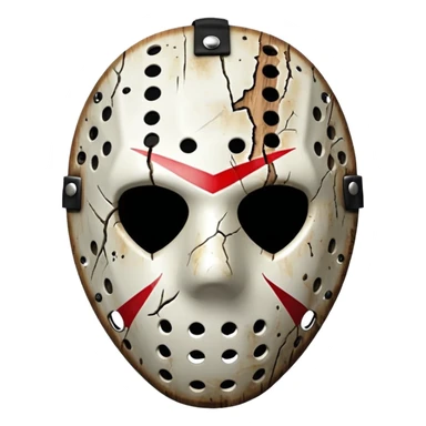 Jason voorhees mask  sticker