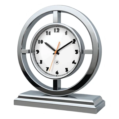 postmodern mantel clock sticker