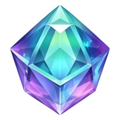 Magic mineral crystal  sticker