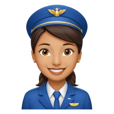 coworkers flight attendant  sticker