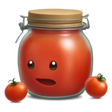 tomato jar sticker