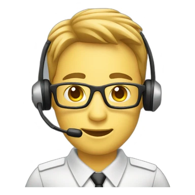 agent-call-center sticker