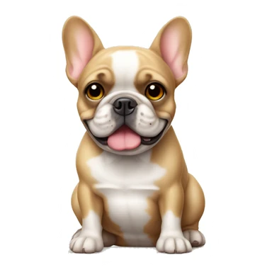 cute french bulldog  sticker
