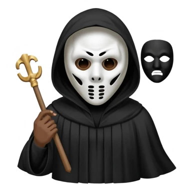 Ghostface from the Scream movie sticker