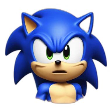 sonic the rebels sticker