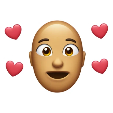 kissy face with heart sticker