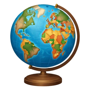 Globo ubicación  sticker