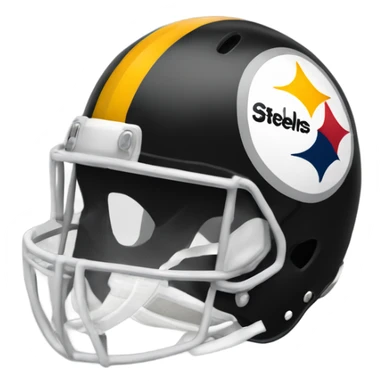 Pittsburgh Steelers helmet sticker