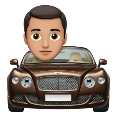 Abid abedi as Principalwith his Bentley sticker