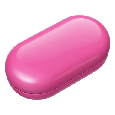 pink medication sticker