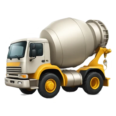 golden cement mixer  sticker