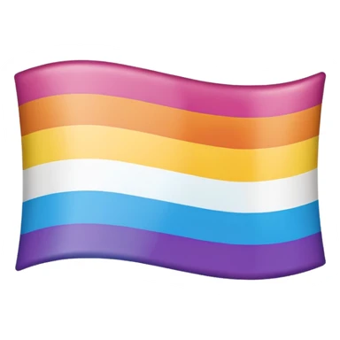 Trans flag sticker