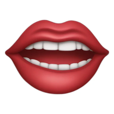  kiss your lips sticker