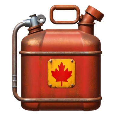 petrol canister sticker