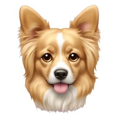 Chien golden avec nœud de papillon rose sticker