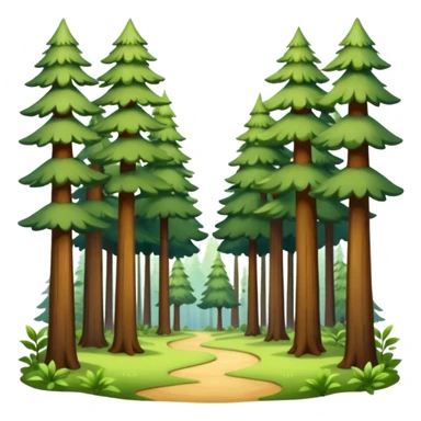 clearing" an open space in a forest, light, spacious, minimal. sticker