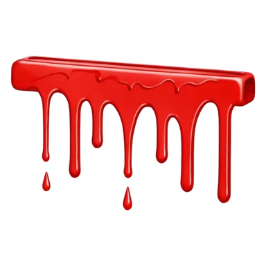 the word BARS in a red graffiti font sticker