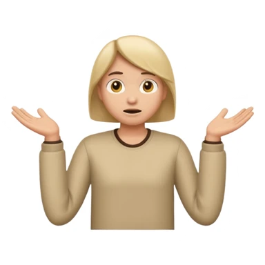 animated emoji for a player called prophet of doom IDK shrug emote sticker