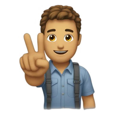 Little ok thumb sticker