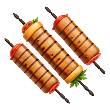 Turkish kebab sticker