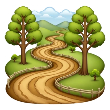 country road sticker