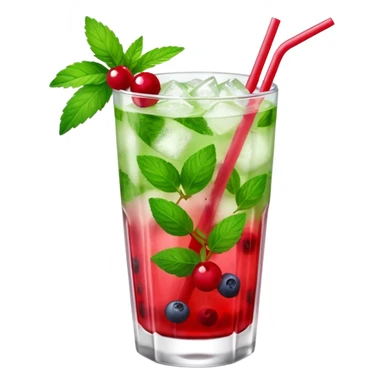 red berry mojito sticker
