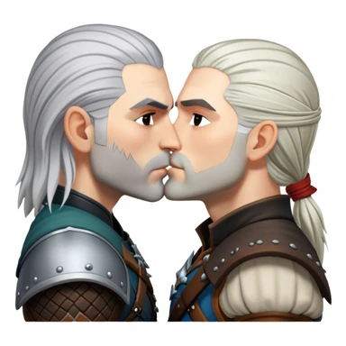 Geral and leto kisses sticker