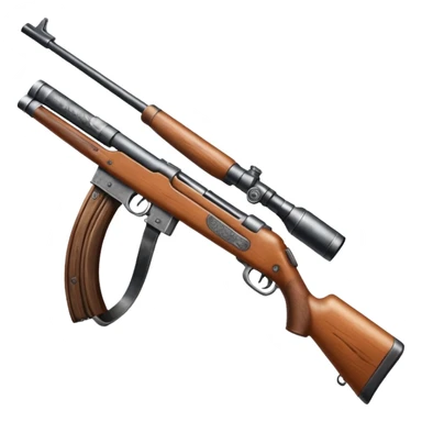 hunting rifle sticker