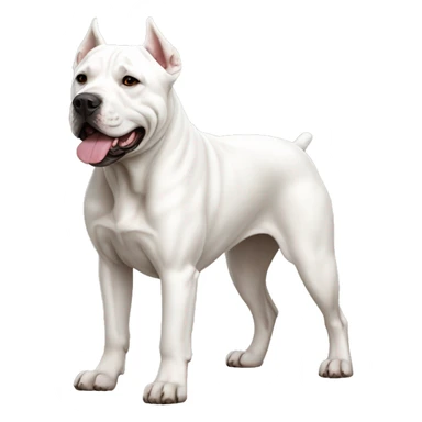 Dogo Argentino Dog Breed Full Body sticker