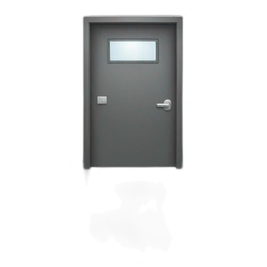 An emoji to represent a door from an office conference room sticker