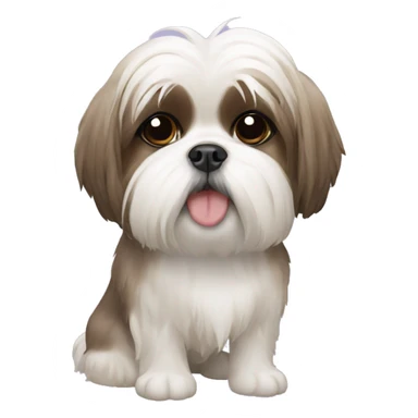 Shih Tzu dog sticker